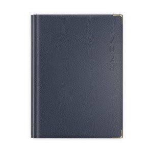 KALENDARZ 2026 B6 LUX ZŁOCONY GRANATOWY