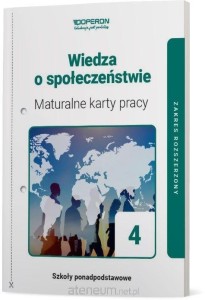 WIEDZA O SPOŁECZEŃSTWIE 4 LO MATURALNE KARTY PRACY Z.R.
