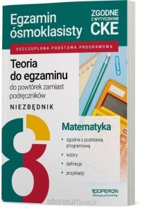 EGZAMIN 8-KLASISTY 2026 MATEMATYKA NIEZBĘDNIK
