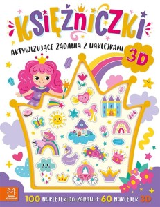 KSIĘŻNICZKI.AKTYWUJĄCE ZADANIAZ NAKLEJKAMI 3D