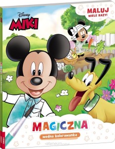 DISNEY MIKI.MAGICZNA WODNA KOLOROWANKA.MALUJ WIELE RAZY