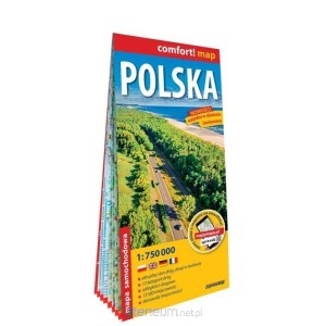 MAPA POLSKA SAMOCHODOWA 1:750 000