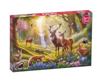 PUZZLE 500 CHERRY PAZZI THE FOREST HEART
