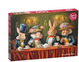 PUZZLE 500 CHERRY PAZZI FANCY BUNNY PARTY
