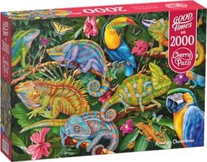 PUZZLE 2000 CHERRY PAZZI AMAZING CHAMELEONS
