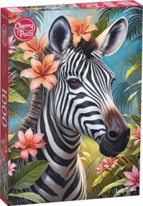 PUZZLE 1000 CHERRY PAZZI LADY ZEBRA