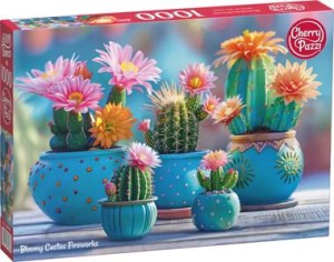 PUZZLE 1000 CHERRY PAZZI BLOOMYCACTUS FIREWORKS