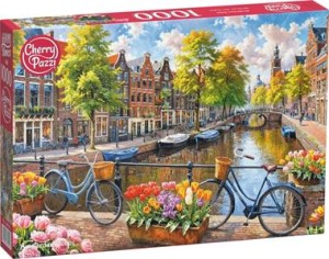 PUZZLE 1000 CHERRY PAZZI AMSTERDAM TULIPS