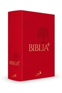 BIBLIA PLUS-PŁÓTNO CZERWONA