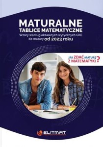 MATURALNE TABLICE MATEMATYCZNEWZORY W/G AKTUALNYCH WYTYCZ.