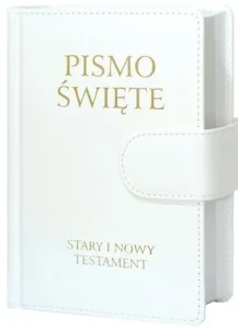 PISMO ŚW.STARY I NOWY TESTAMENTOP.BIAŁA SKÓROPODOBNA MAGNES