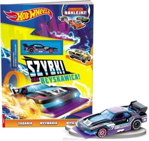 MATTEL HOT WHEELS.SZYBKI JAK BŁYSKAWICA