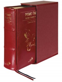 PISMO ŚW.ST I NT/TWARDA,SKÓRA,BORDOWA,ETUI/